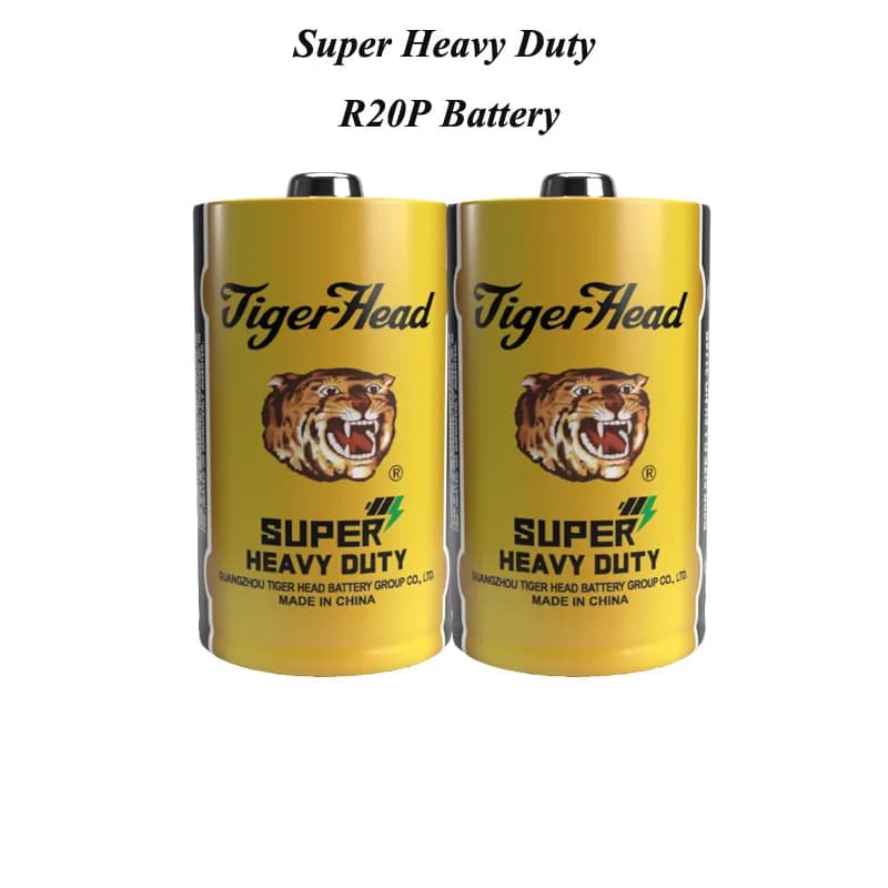 Tiger Head Battery R20 1.5V — image 1