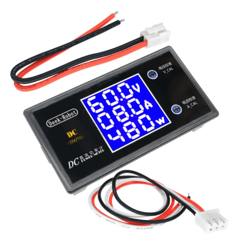 Digital DC Tester 0-100V 0-10A 250W DC7-12V — image 1