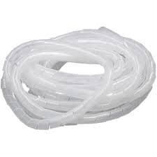 White Wire Winding Tube, 1mx8mm — image 1