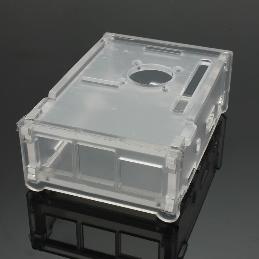 Transparent Acrylic Case For Raspberry  +Fan — image 1