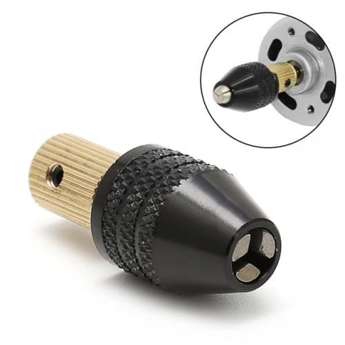 Self-Tightening Drill Chuck Fixture Clamp - 3.17mm — image 1