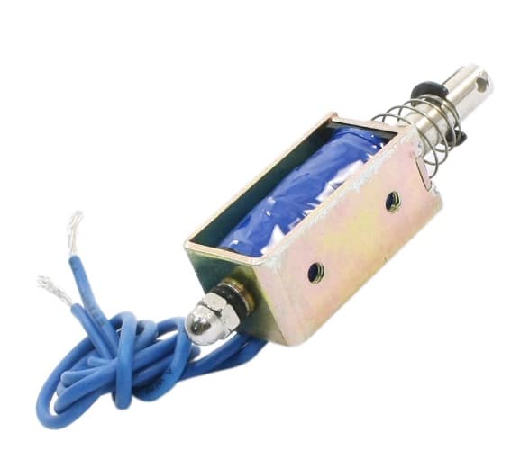 DC Solenoid Electromagnet  DC12V 300mA 5N/10mm  — image 1