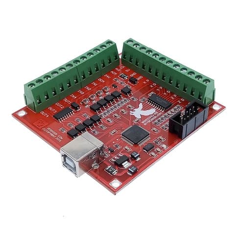  4 Axis Mach3 USB CNC Motion Controller Interface Card — image 1