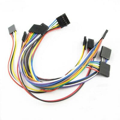 3Pin Dual-female Jumper Wire - 30cm — image 1