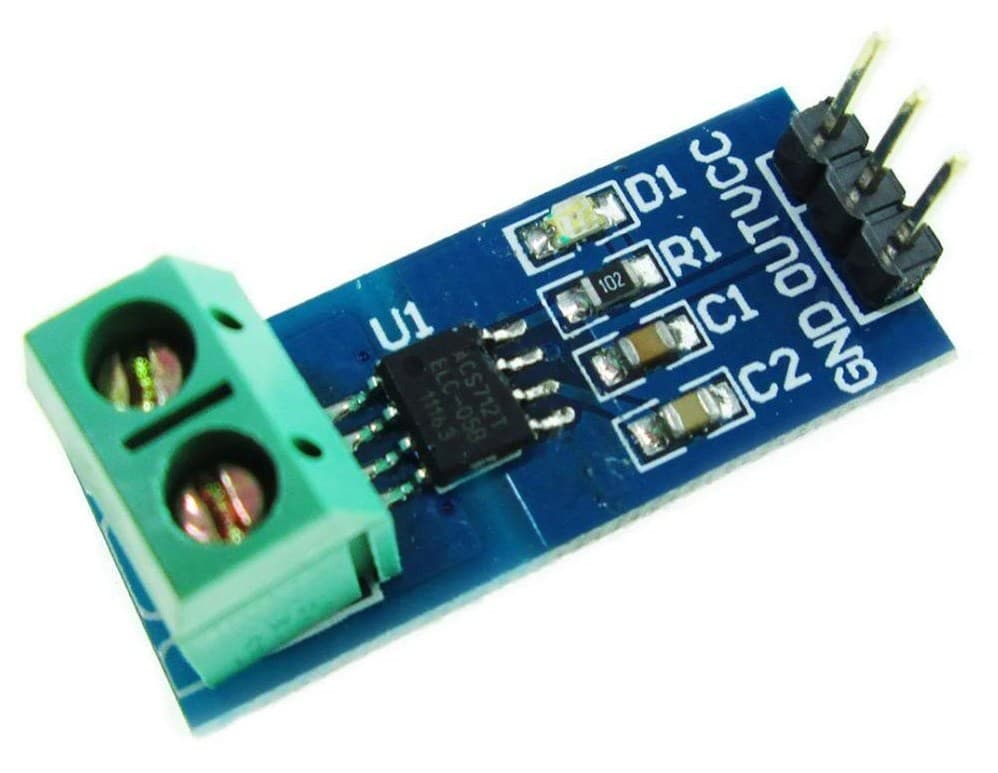 Hall Current Sensor Module ACS712 20A  — image 1
