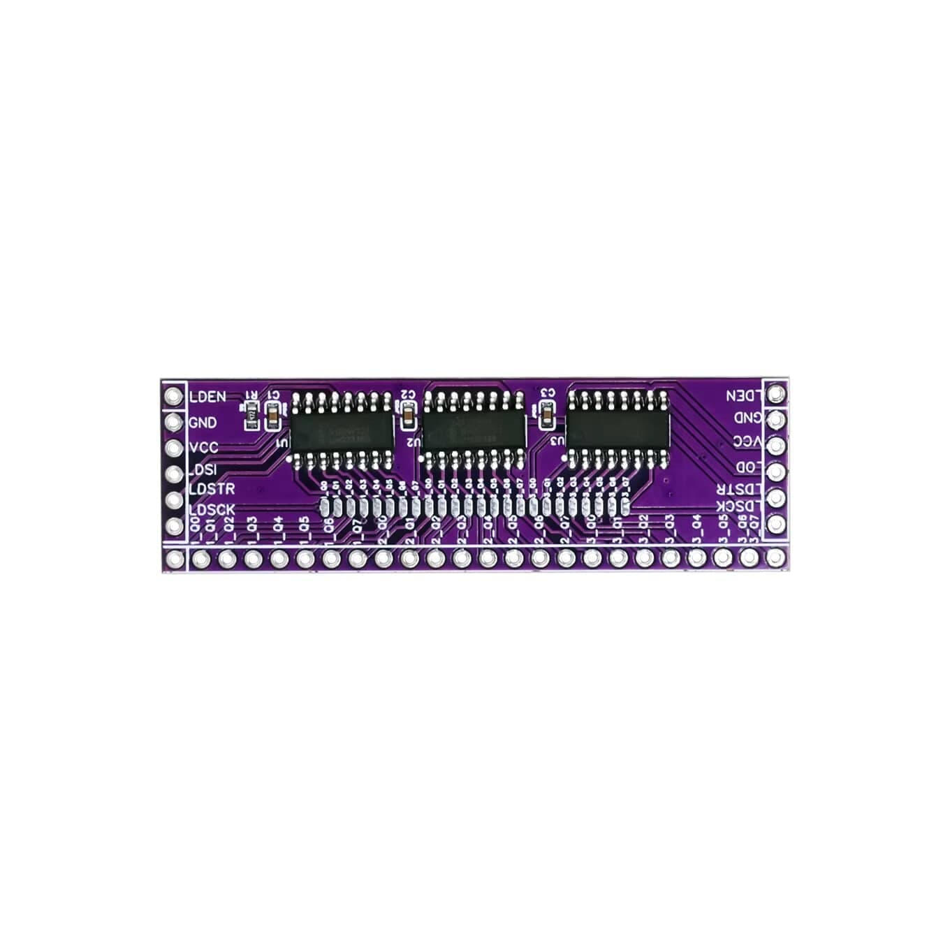 Microcontroller Serial to Parallel Pin IO Expansion Module 74HC595  3 to 24pin LED control — image 1
