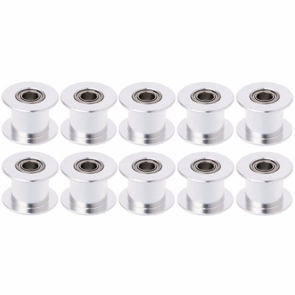 GT2  20T W10 B5 Without Tooth Aluminum Timing Drive Pulley — image 1