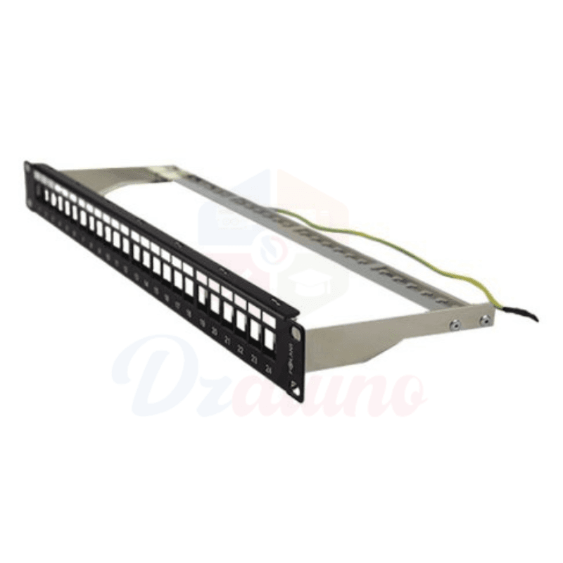 RJ45 Patch Panel – 1U / 19" - 24 ports — image 1