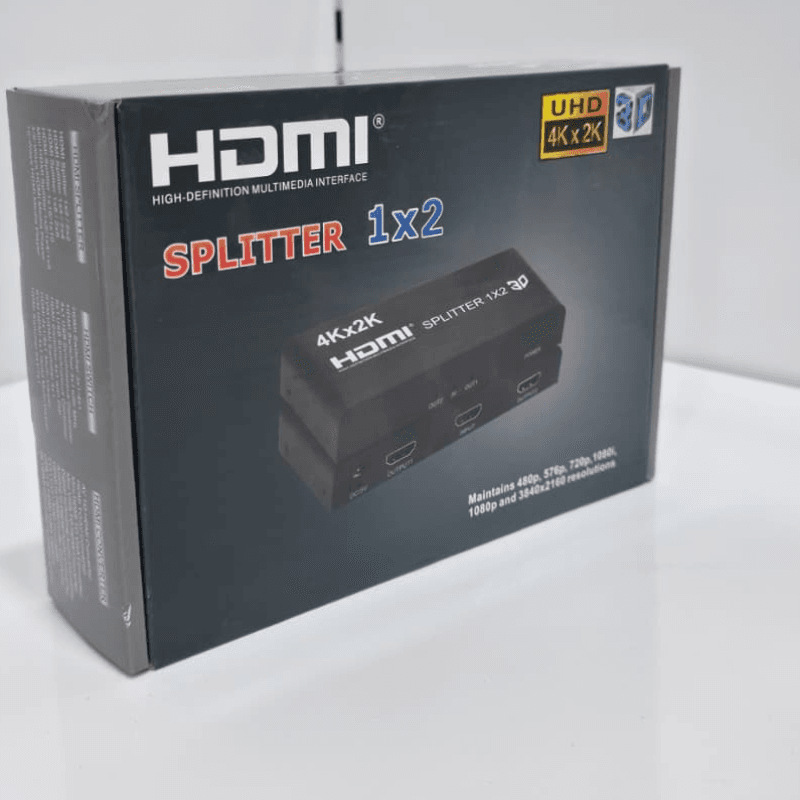 HDMI 1×2 SPLITTER – 1 INPUT TO 2 OUTPUTS, 4K×2K &amp; 3D — image 1
