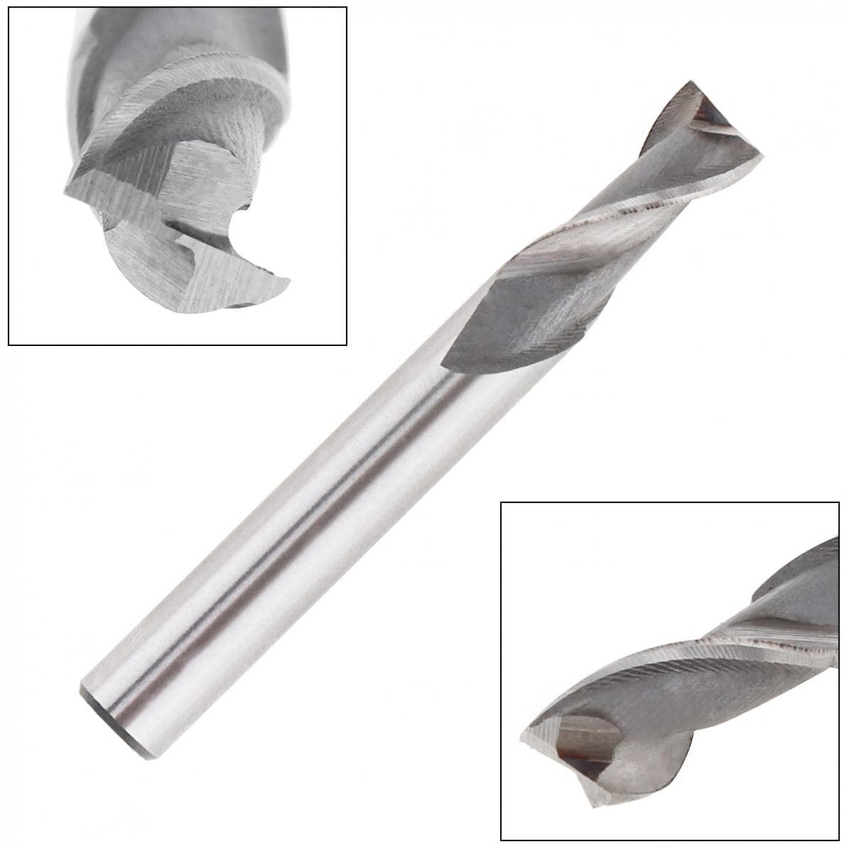 HSS 2 Flute End Mill 8mm — image 1