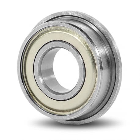 Flanged bearing F624ZZ 4x13x5mm — image 1