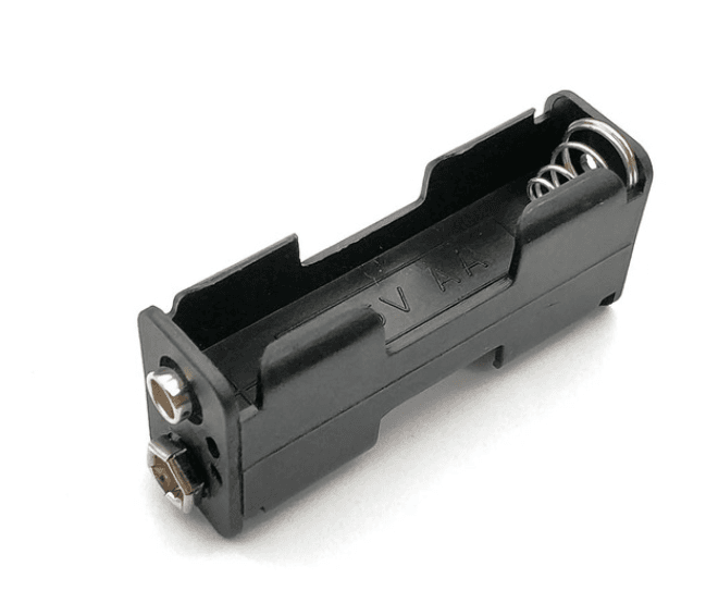 Dual Layers 1x2 2xAA battery Holder with 9V Connector — image 1