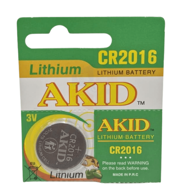 AKID CR2016 3V Lithium Coin Cell Batteries — image 1