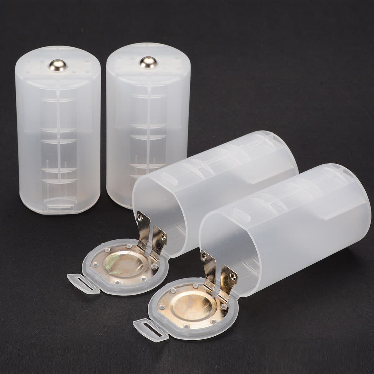 2AA To D Battery Holder Converter  — image 1