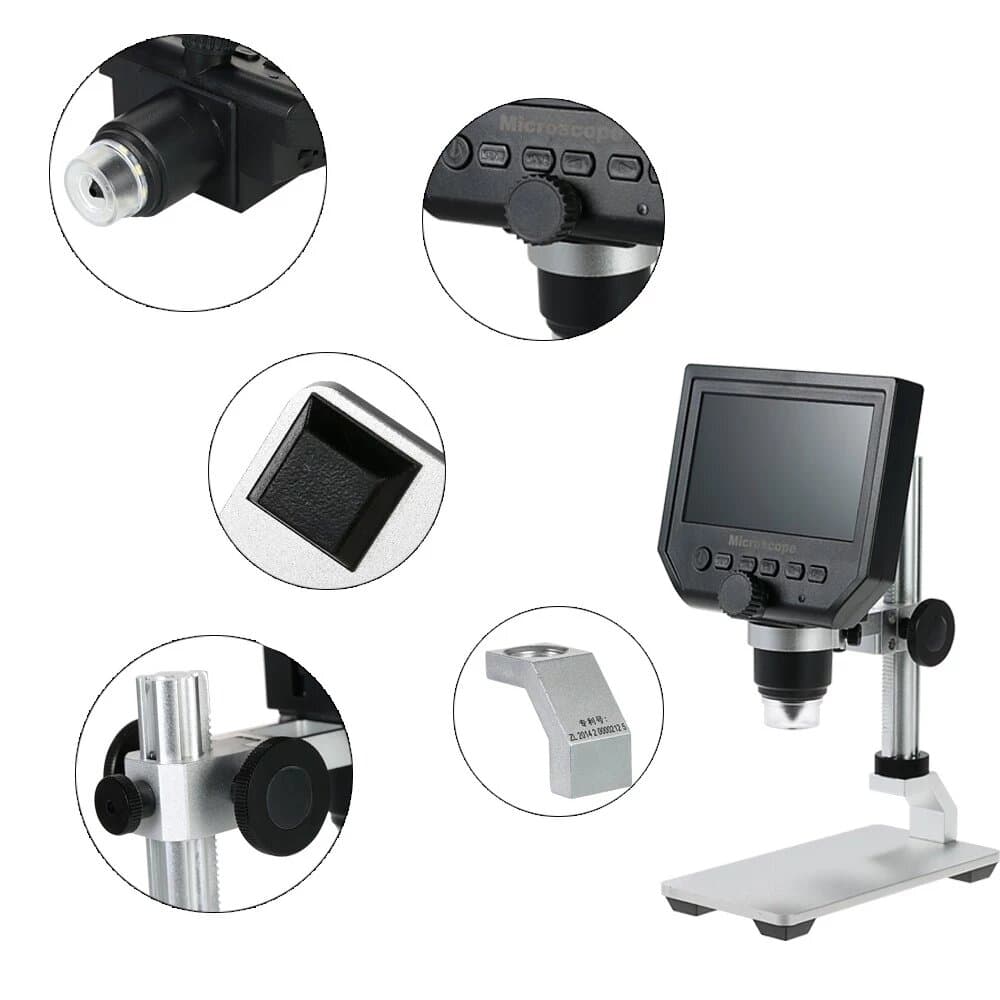 Digital  Microscope 1-1200X 12MP 7inch HD LCD Display — image 1