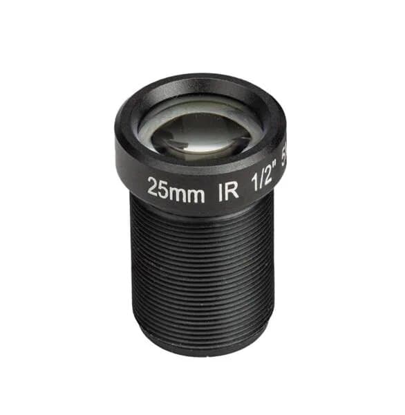 25mm M12 Telephoto Lens | 5MP | ~18° FOV — image 1