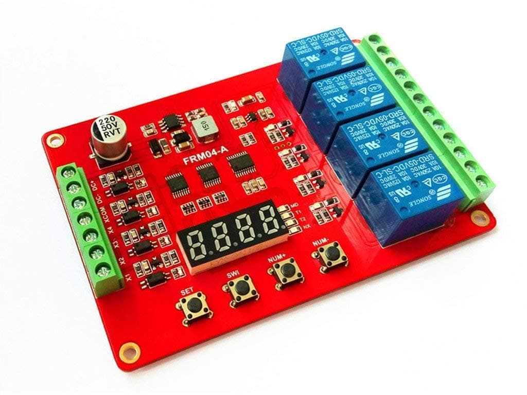 DRM04 multifunction relay module 8V-32V — image 1