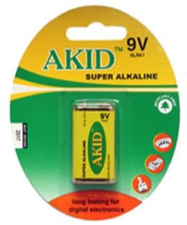AKID 9V BATTERY — image 1