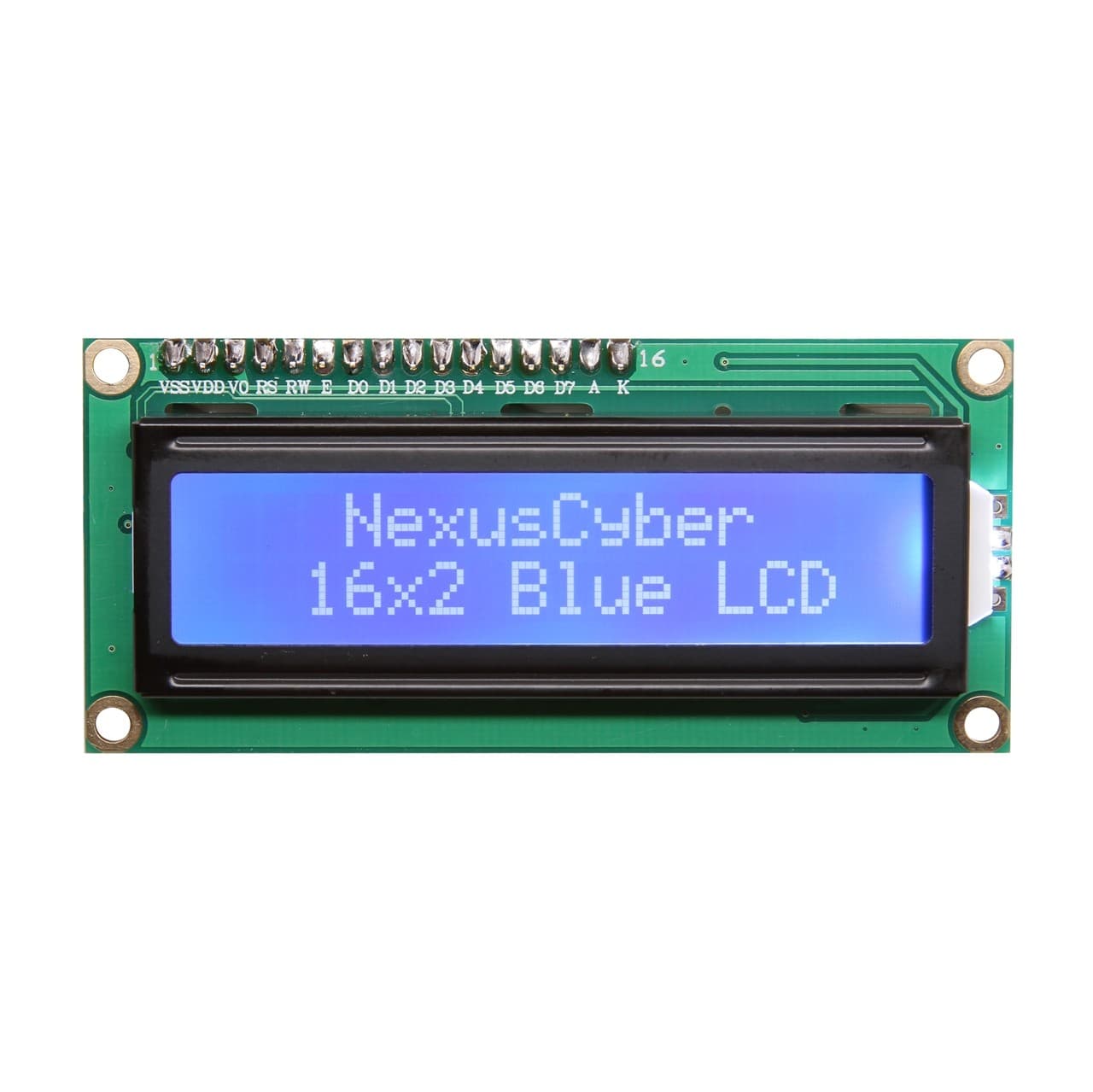 Blue Backlight 1602A LCD Module — image 1