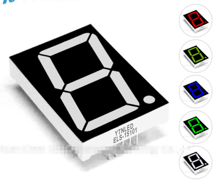 Common Cathode 1 Bit Digital Tube 7 segment 2.3 inch — image 1