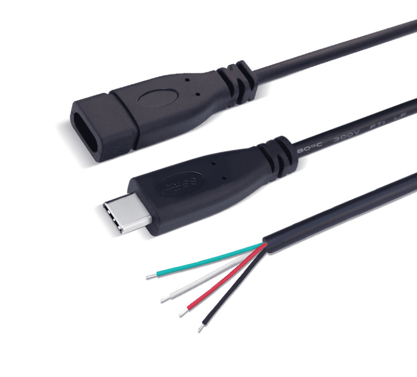 Type-c Single head cable Male/Female — image 1