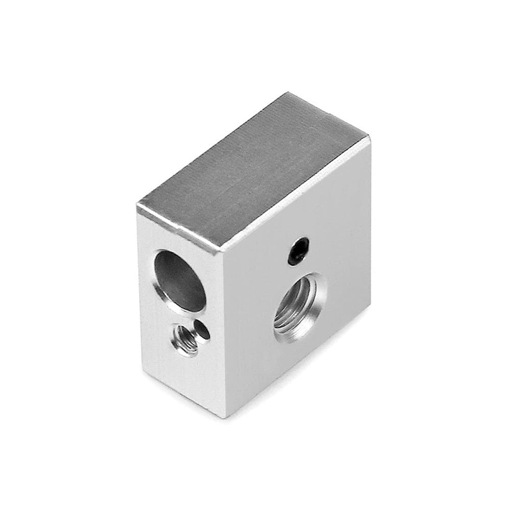  Aluminum Heat Block For 3D Printer V6 J-head Makerbot MK7 / MK8 Extruder — image 1