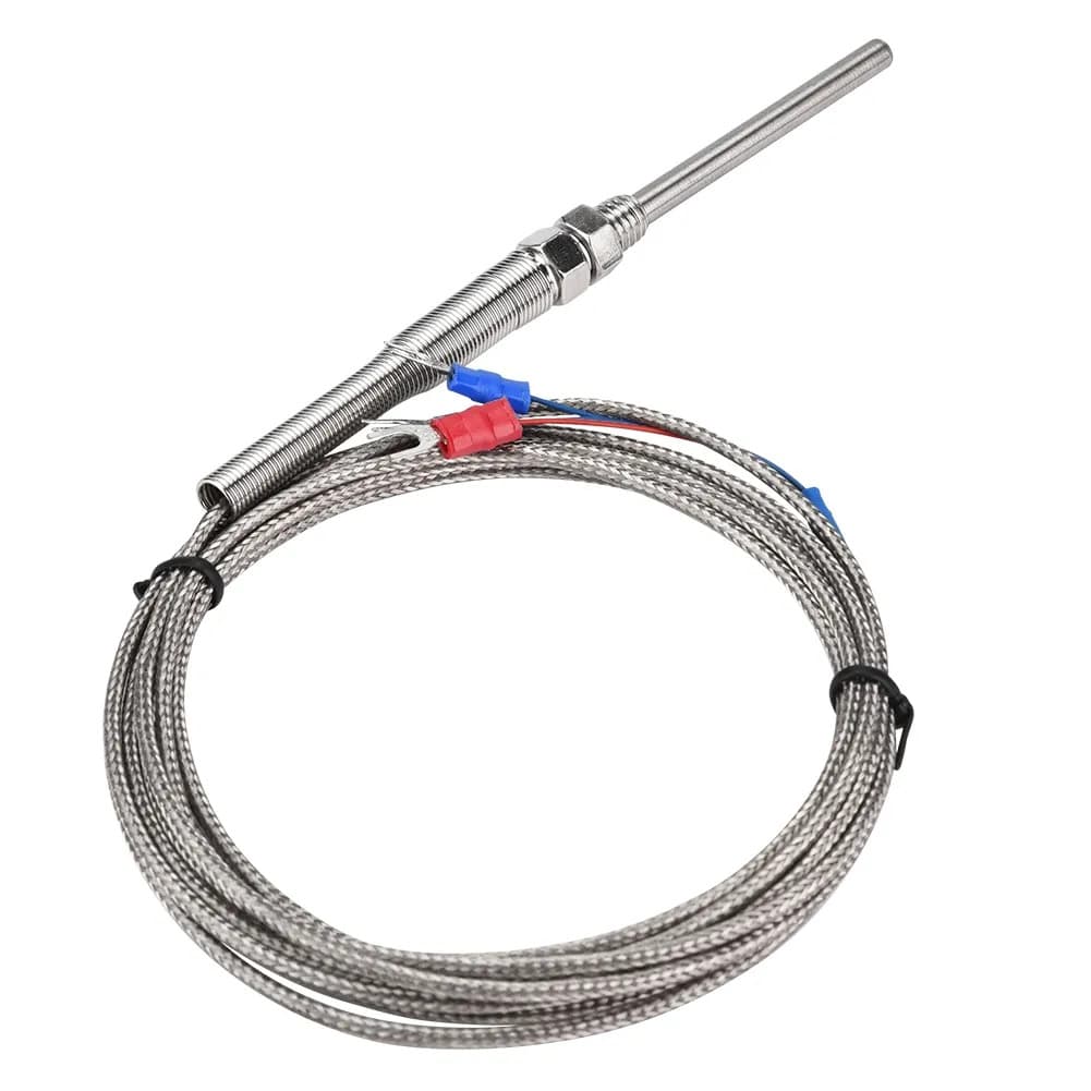 PT100 Temperature Sensor 2m -50~400 °C Probe 90mm — image 1