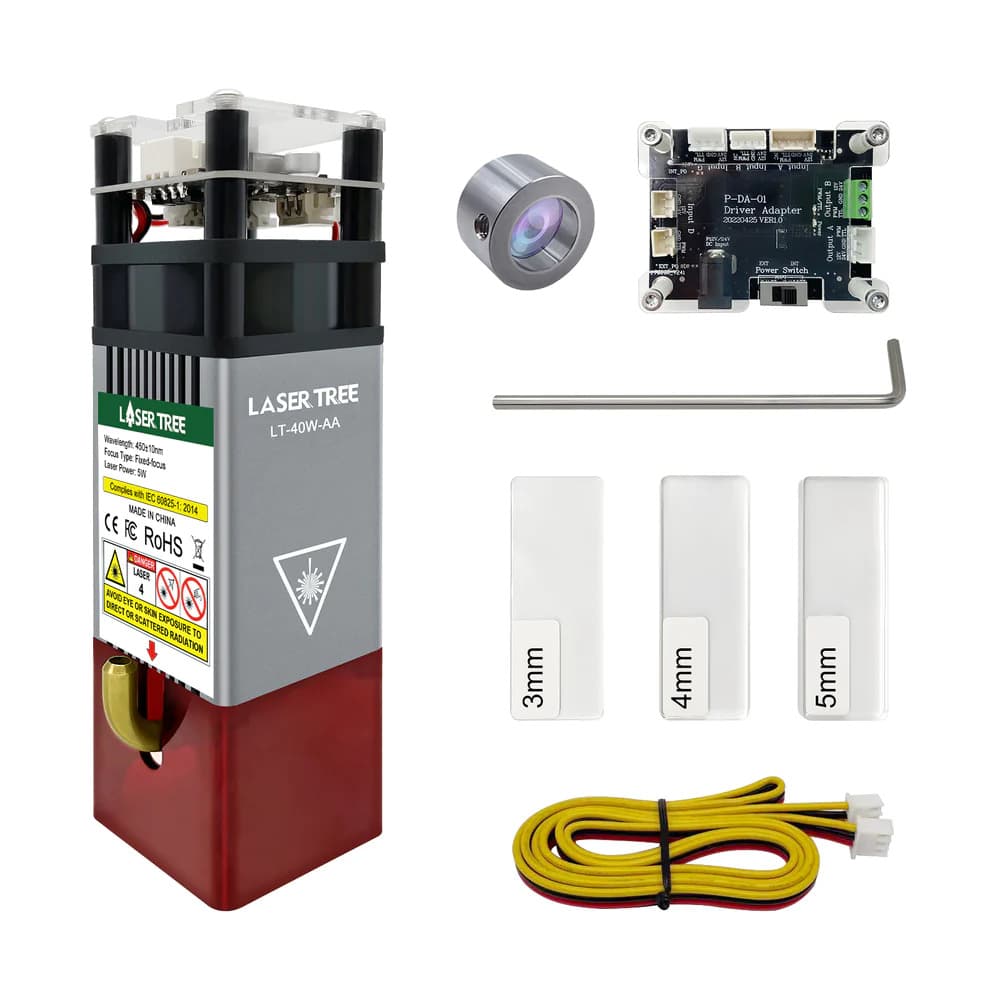 Laser Tree LT-40W-AA module 40W  12VDC — image 1