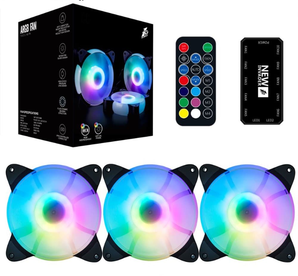 First Player RGB COMBO DC Fan — image 1