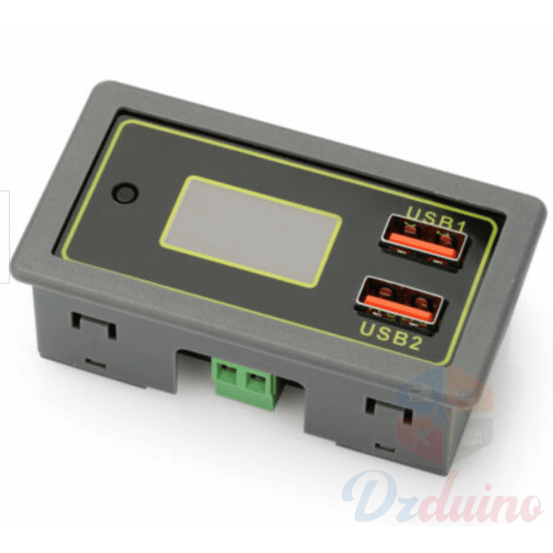 LCD Digital Battery Capacity Indicator Voltmeter Voltage Tester 24W  — image 1