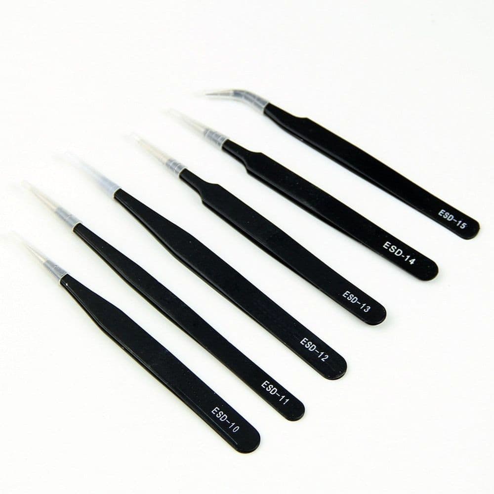 6 in 1 Antistatic Tweezers Kit — image 1