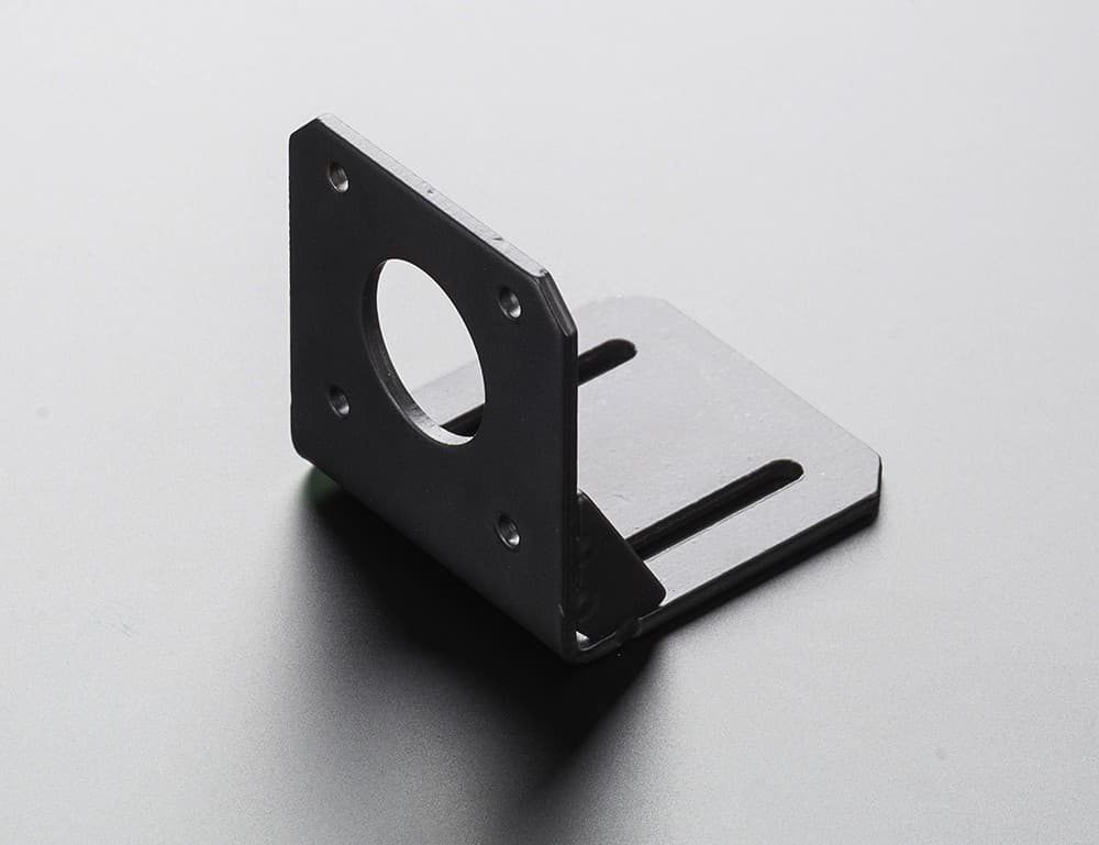 Stepper Motor Mount with Hardware - NEMA-17 Sized — image 1