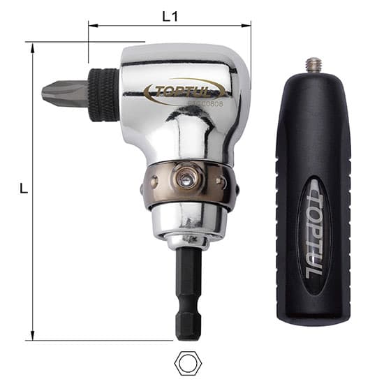 Angle screwdriver holder TOPTUL FTGC0808 — image 1