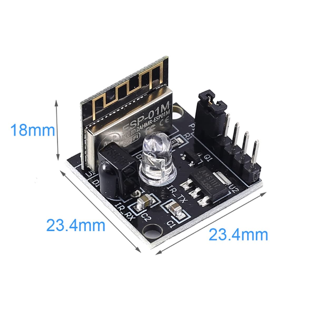 ESP8285 ESP-01M IR Transceiver Wifi Wireless Module Remote Control Switch — image 1