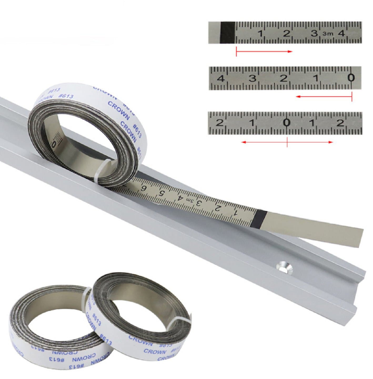 Self Adhesive Metric Scale Ruler 1.5M-0-1.5M — image 1