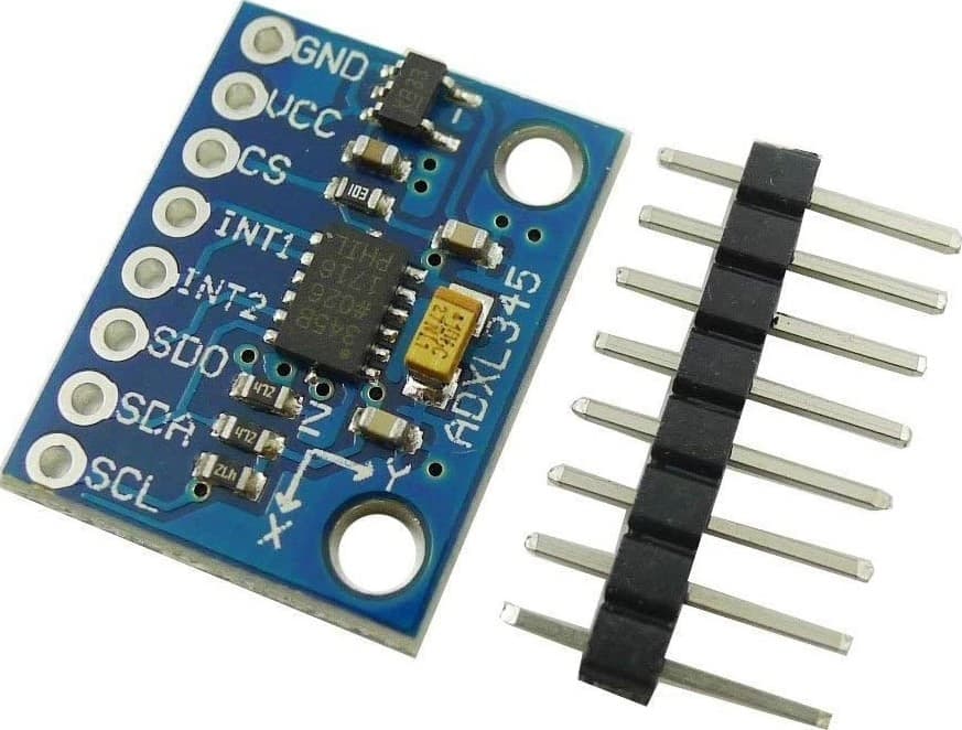 GY-291 ADXL345 digital three-axis acceleration of gravity tilt module IIC / SPI — image 1