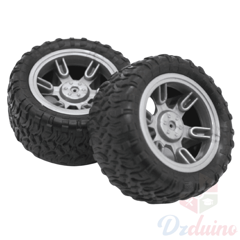 3*60mm rubber wheels — image 1