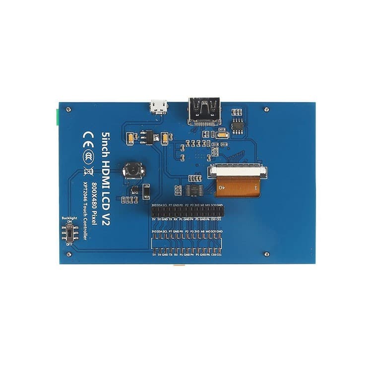 5 Inch 800x480 HDMI Touch LCD Display for Raspberry — image 1