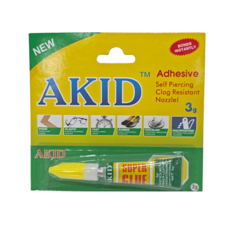 AKID Super Glue Fast-Drying Instant Adhesive (3g) — image 1