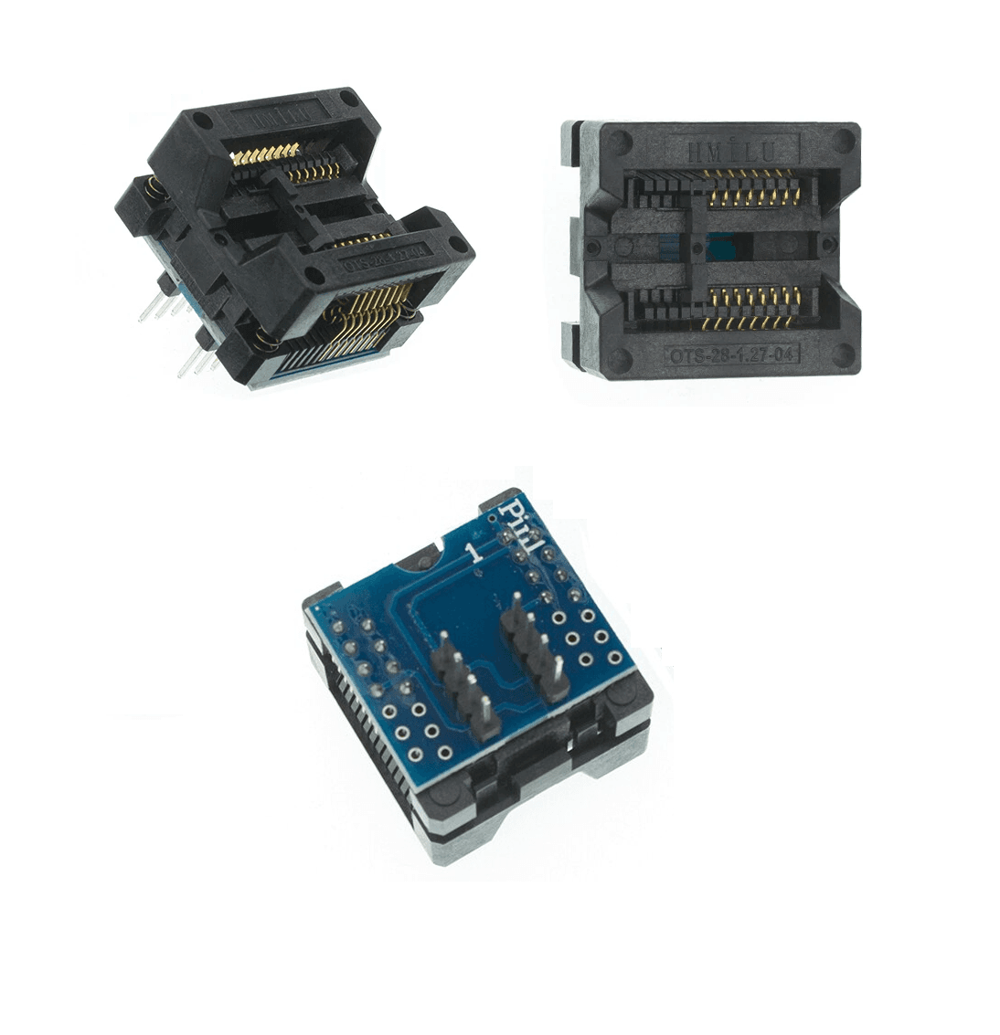 SOP16 to DIP8 Programmer Adapter — image 1