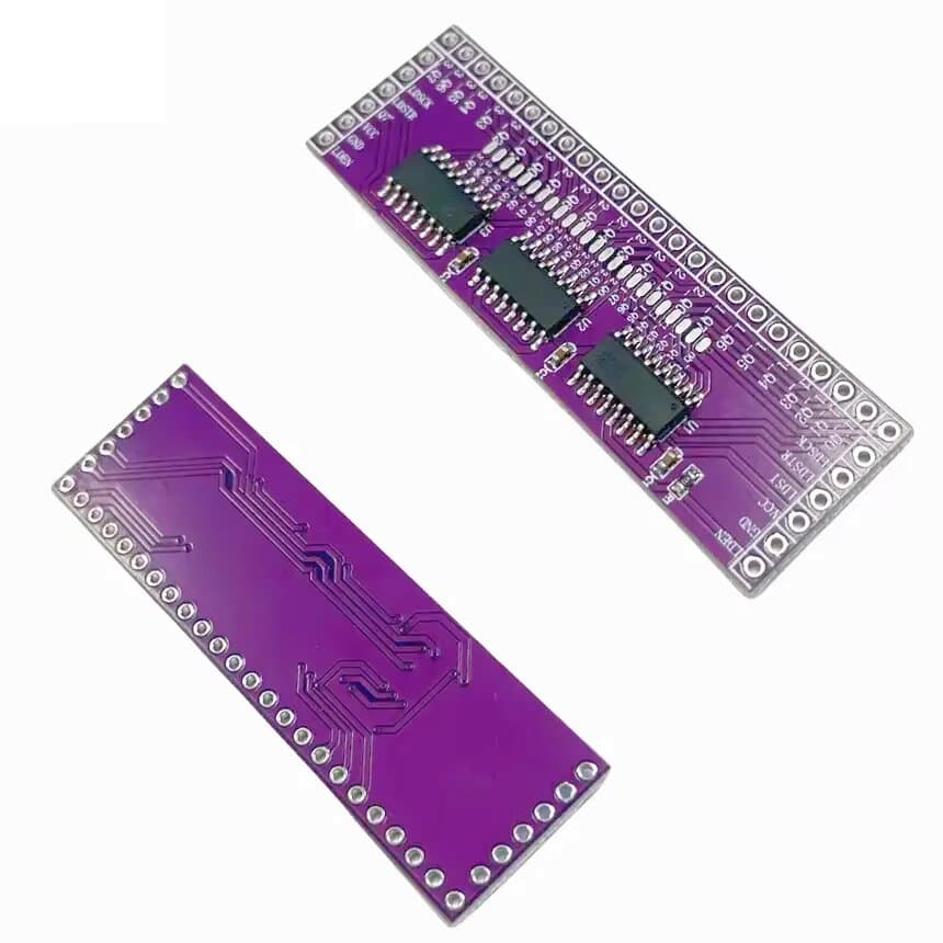 Microcontroller Serial to Parallel Pin IO Expansion Module 74HC595 3 to 24pin LED control — image 1