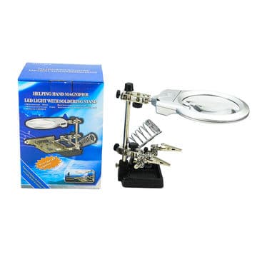 Third hand magnifier MG16129-A — image 1