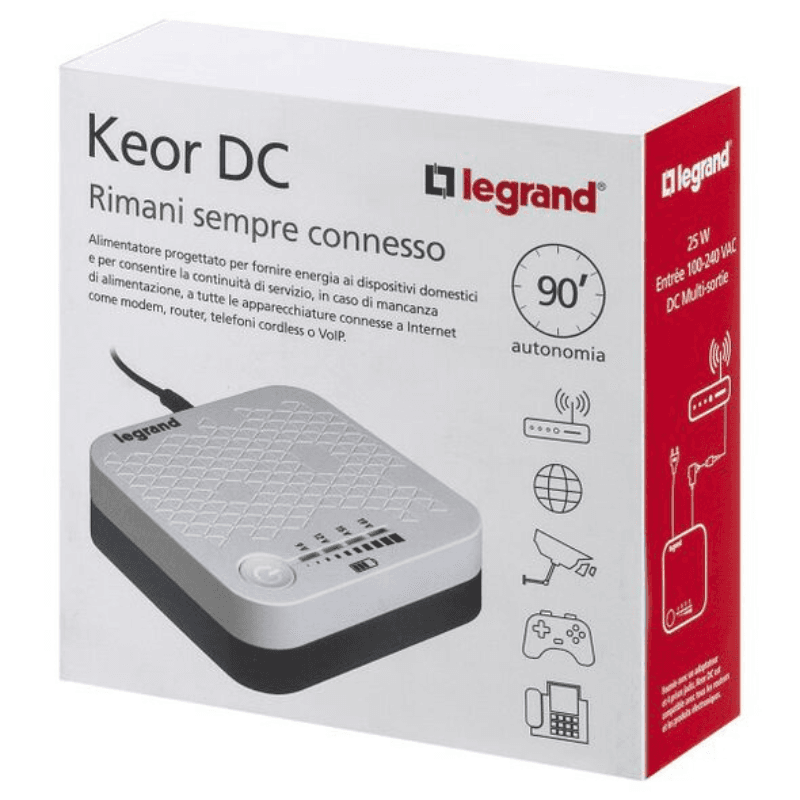 Keor DC by Legrand – Reliable 25W UPS for Continuous Connectivity — image 1