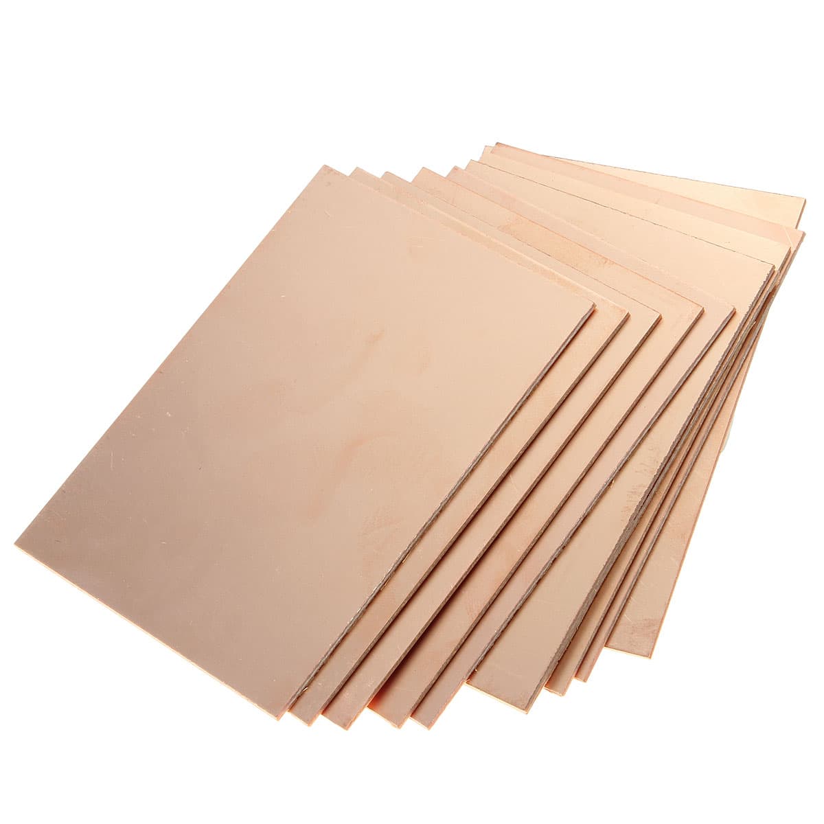 PCB Circuit Board double Sided Copper Clad Plate Laminate 10X15CM — image 1