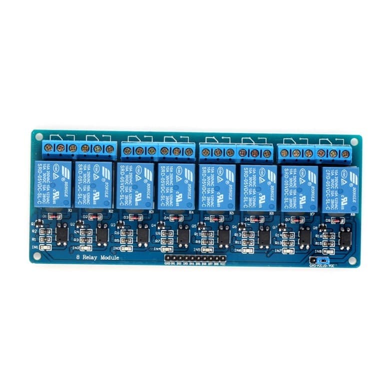 8 Channel 5VDC Relay Module With Optocoupler — image 1