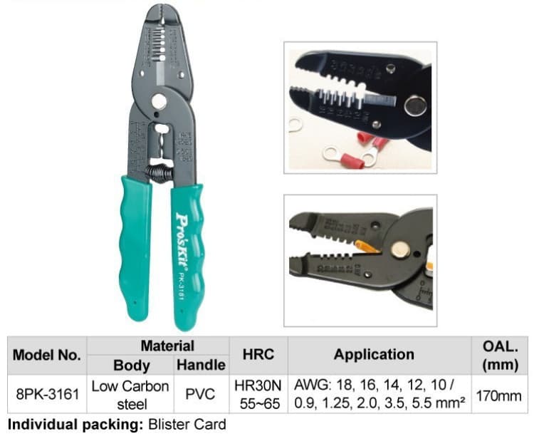 Pro'sKit 8PK-3161 7 in1 Wire Stripper — image 1