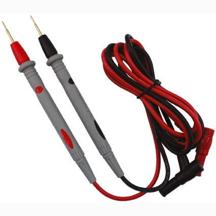 CAT III 1000V 20A Silicone Wire Probe Test Leads Pin for Digital Multimeter — image 1