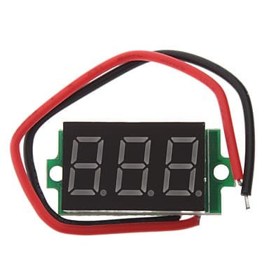 Digital Ammeter,4V-30V 5A Red — image 1