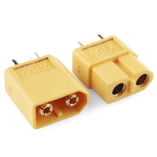 XT60 Connectors - Male/Female Pair — image 1