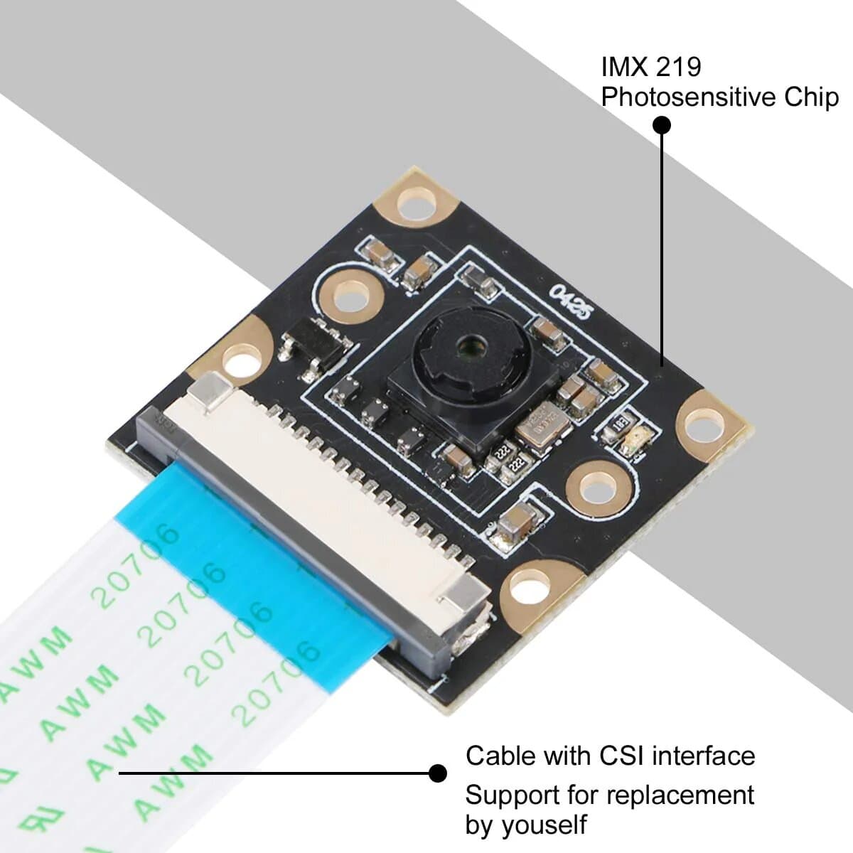 8MP IMX219-77 Camera Module for NVIDIA Jetson — image 1